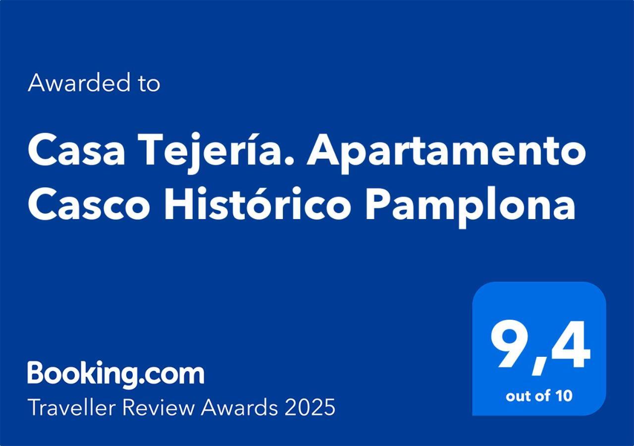 Casa Tejeria. Apartamento Casco Historico Pampeluna Zewnętrze zdjęcie